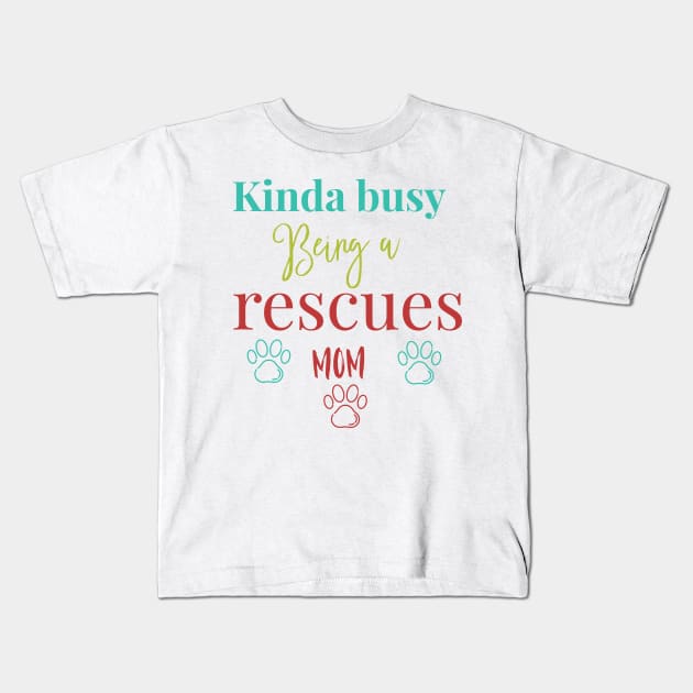 rescue dogs Kids T-Shirt by Design stars 5